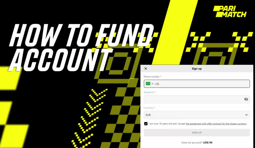 How to create a new account on the Parimatch betting platform