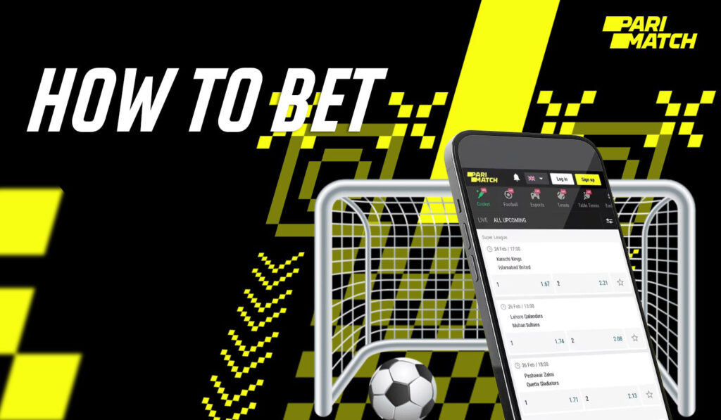 Detailed instructions on how to bet on the Parimatch website