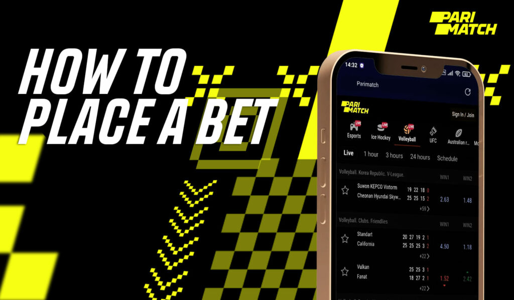 Detailed instructions for users on how to bet on Parimatch