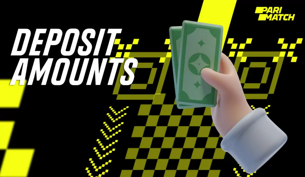 What are the smallest and largest amounts you can deposit on the Parimatch platform